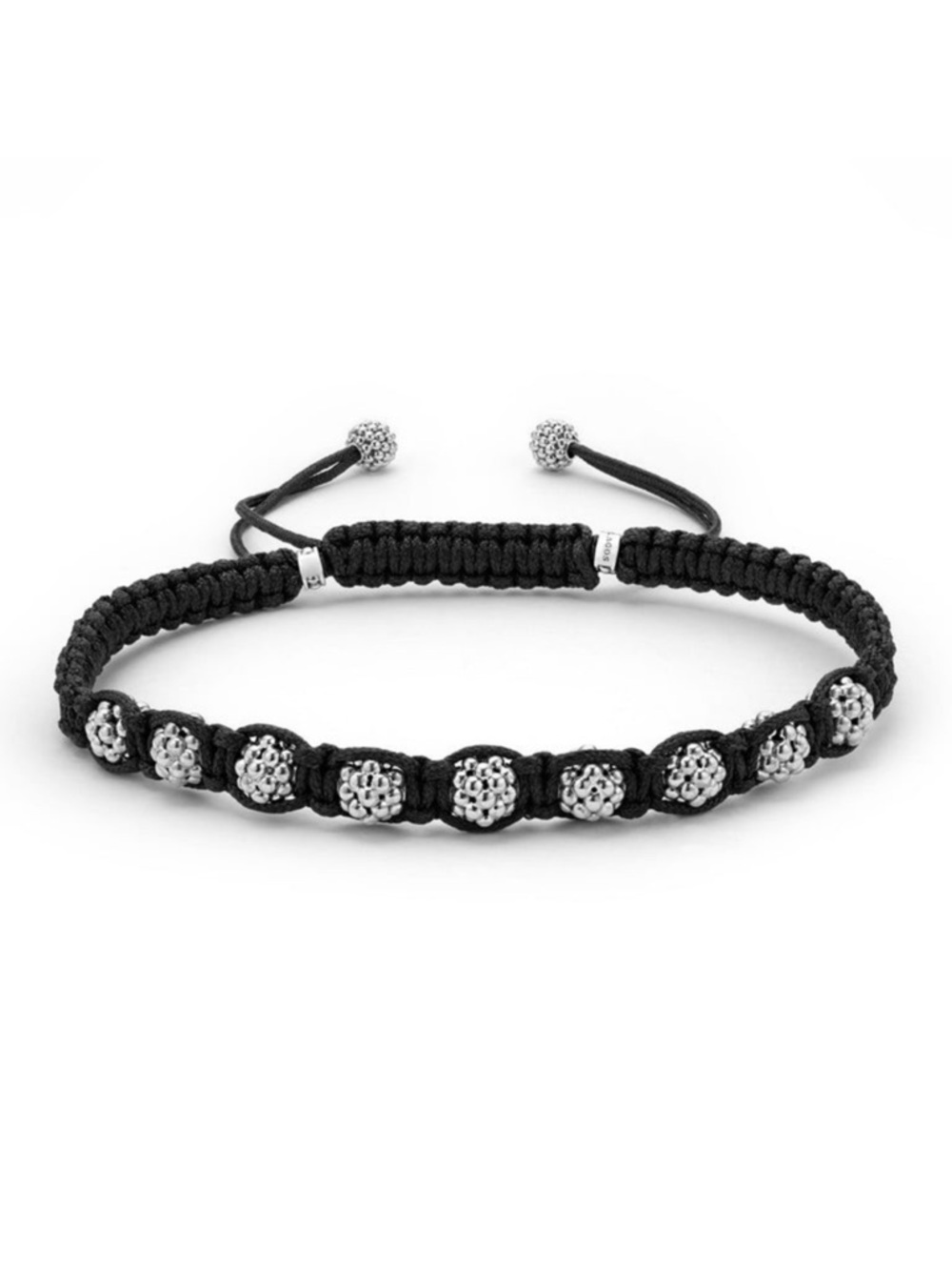 LAGOS ANTHEM Black Macrame Bracelet